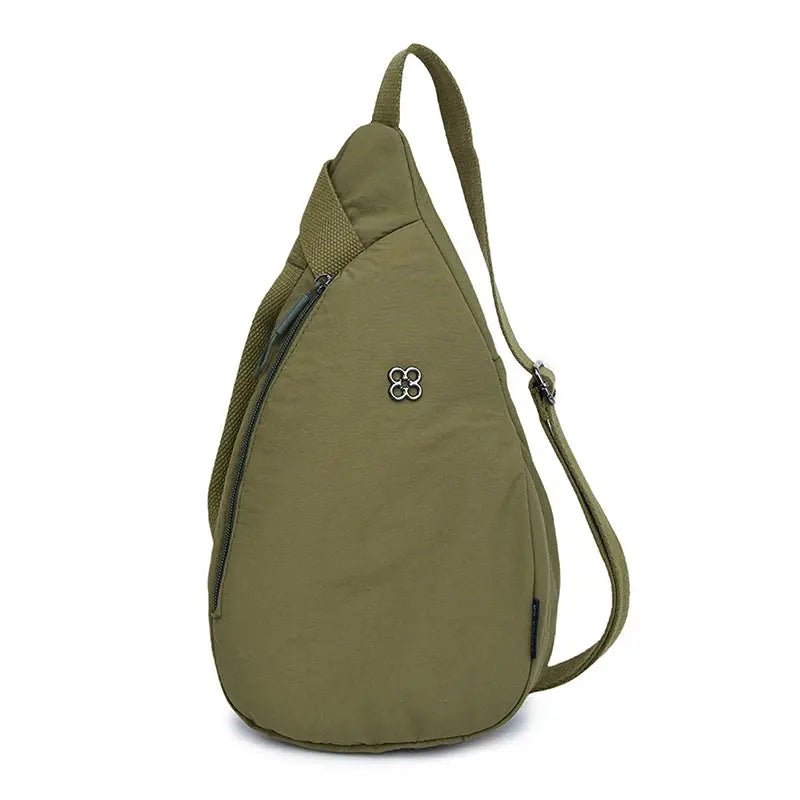 Nylon Zipper 2024 Hot Selling Women's Waist Packs Solid Color Versatile Casual Chest Bag Soft Simple Popular Crossbody Bag - Lacatang Shop