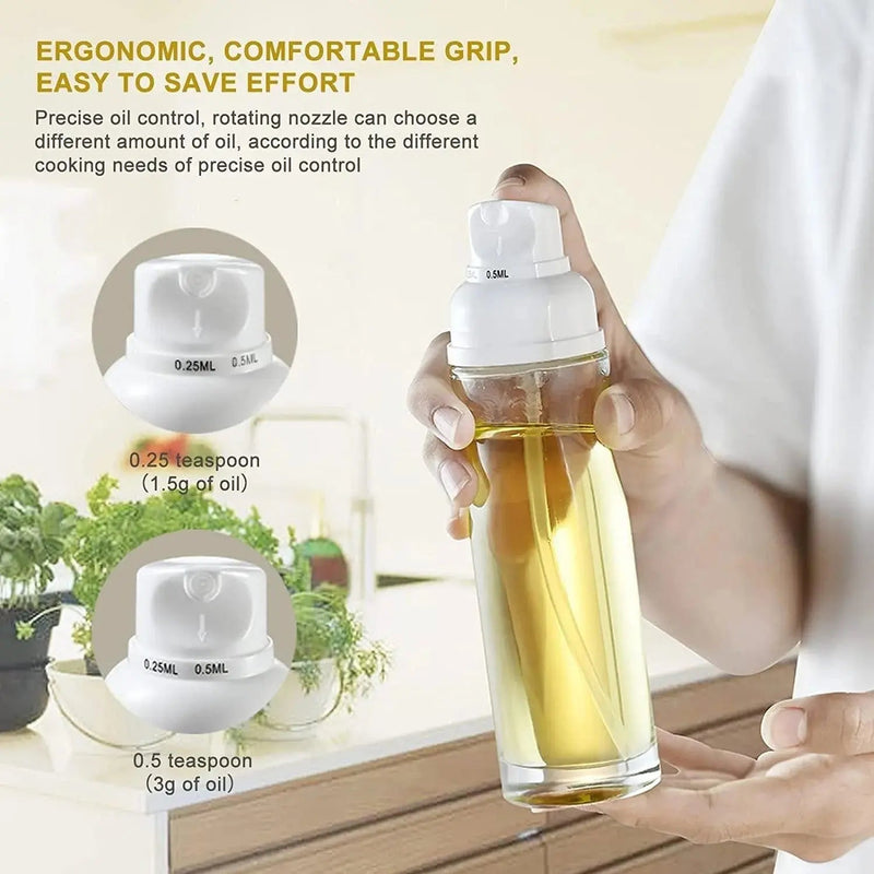 Oil Sprayer 6.8 oz Olive, Oil Mister Fryer, Canola Spritzer - Lacatang Shop