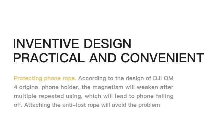 OM 6 Handle Gimbal Camera Anti - lost Rope Strap Lanyard Hand Wrist Strap for DJI OM6 SE/5/OM 4 SE/Osmo Mobile 3 Accessories - Lacatang Shop