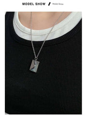 Open Love Letter Envelope Necklace 2023 New Arrival Men and Women Special - Interest Design Trendy Couple's Pendant Chinese Valentine's Day Gift - Lacatang Shop