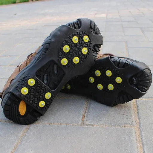 Outdoor Hiking Shoes Spikes Ice Chain Anti - Skid Chain Fishing Anti - Skid - Lacatang Shop