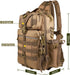 Outdoor Tackle Bag - Large Water - Resistant Fishing Backpack - Lacatang Shop