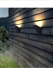 Outdoor Wall Lights Dual Head Exterior IP65 Waterproof LED Lamp Up - Down Lighting for Villa Garden Courtyard Patio Fence Yard Dec - Lacatang Shop
