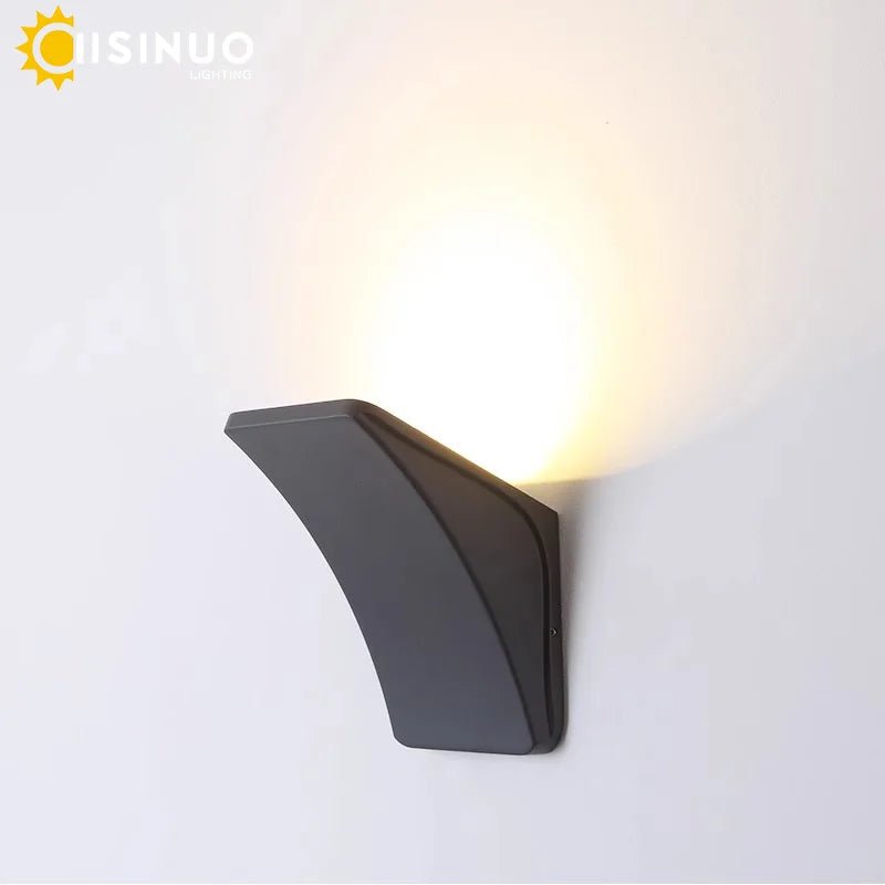Outdoor Wall Lights Dual Head Exterior IP65 Waterproof LED Lamp Up - Down Lighting for Villa Garden Courtyard Patio Fence Yard Dec - Lacatang Shop