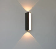 Outdoor Waterproof IP65 Wall Lamp 12w LED Wall Light Modern Indoor/Outdoor Decor Up Down Dual - Head Aluminum Wall Lamp - Lacatang Shop