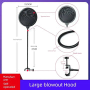 Oute Sound Anchor Microphone Anti - Spray Net Special for Recording Studio Condenser Microphone Karaoke Metal Spray - Proof Microphone Cover - Lacatang Shop