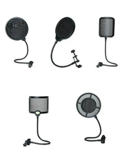 Oute Sound Anchor Microphone Anti - Spray Net Special for Recording Studio Condenser Microphone Karaoke Metal Spray - Proof Microphone Cover - Lacatang Shop