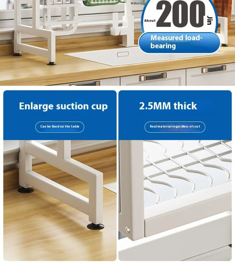 Over The Sink Multi - Organizer Dish Rack - Lacatang Shop