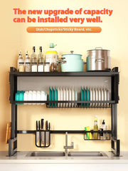 Over The Sink Multi - Organizer Dish Rack - Lacatang Shop