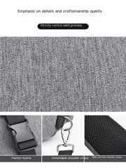 Oxford Cloth Chest Bag Men's Fashionable Crossbody Bag Outdoor Multifunctional Lightweight Casual Small Backpack - Lacatang Shop