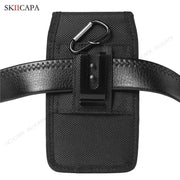 Oxford Cloth Leather Holster Pouch for Samsung S24 Ultra Plus with Belt Clip - Waist Bag Compatible with Galaxy A15, A05S, A05, A25 - Lacatang Shop
