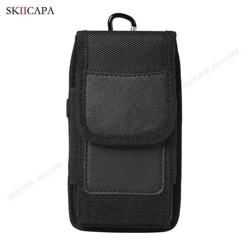 Oxford Cloth Leather Phone Case Pouch For Samsung S24 Ultra Plus Racing Belt Clip Holster Waist Bag For Galaxy A15 A05S A05 A25 - Lacatang Shop