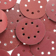 P - 80 5 inch 8 Hole Sanding Discs Grind Paper Sanding Disc~2350 - Lacatang Shop