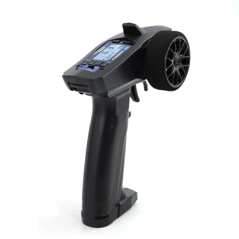 P32 Turbo Racing 91803G - C 2.4G 4CH VT system LCD Display Radio Transmitter Remote Controller with Receiver for RC Car Boat - Lacatang Shop