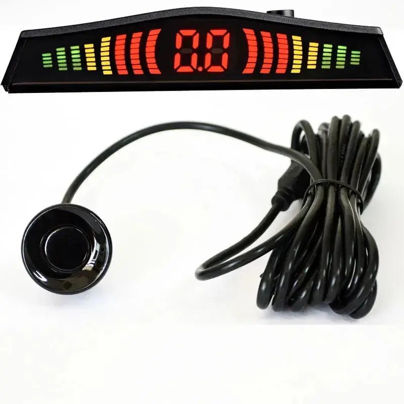 Parktronic Car Detector Auto LED Display 4PCS Parking Sensor Kit Reverse Assistance Backup Radar Monitor Parking Car - detector - Lacatang Shop