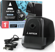 Pencil Sharpener, Black, Quiet Pencil Sharpener for 8 - Mm Pencils, Office Supplies for Teachers, Students, and Classrooms, Art Studios, and Workspaces - Lacatang Shop