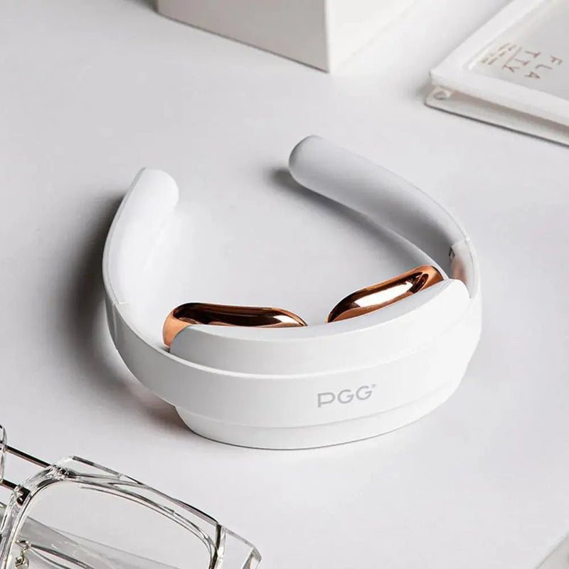 PGG Folding Portable Neck Massager 5 Modes Massage Pulse Infrared - Lacatang Shop