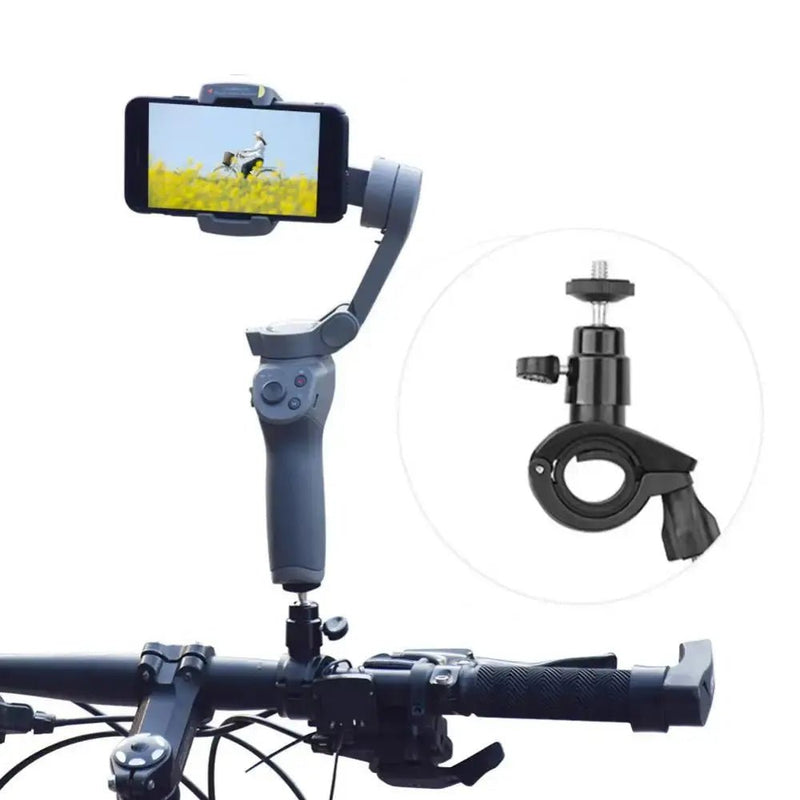 Phone Holder Motorcycle Mobile Cellphone Holder Gimbal Camera Bicycle Mount Stand Bracket Stabilizer for DJI OSMO Mobile 2/3 - Lacatang Shop