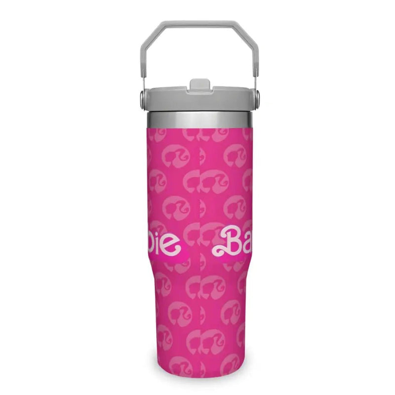 Portable Car Cup Barbie Stainless Steel 304 Tumbler Water Bottle 30oz/900ml - Lacatang Shop