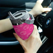 Portable Car Cup Barbie Stainless Steel 304 Tumbler Water Bottle 30oz/900ml - Lacatang Shop