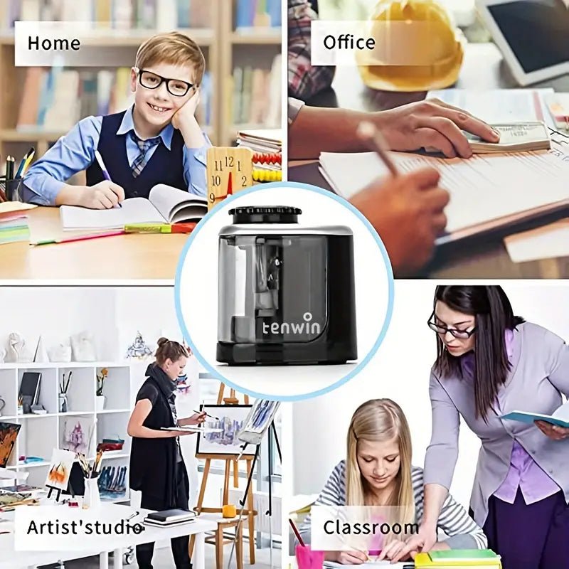 Portable Electric Pencil Sharpener - Effortless Precision for Creatives - Lacatang Shop