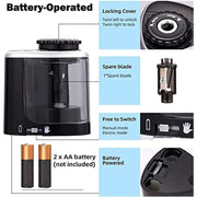 Portable Electric Pencil Sharpener - Effortless Precision for Creatives - Lacatang Shop