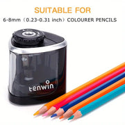 Portable Electric Pencil Sharpener - Effortless Precision for Creatives - Lacatang Shop