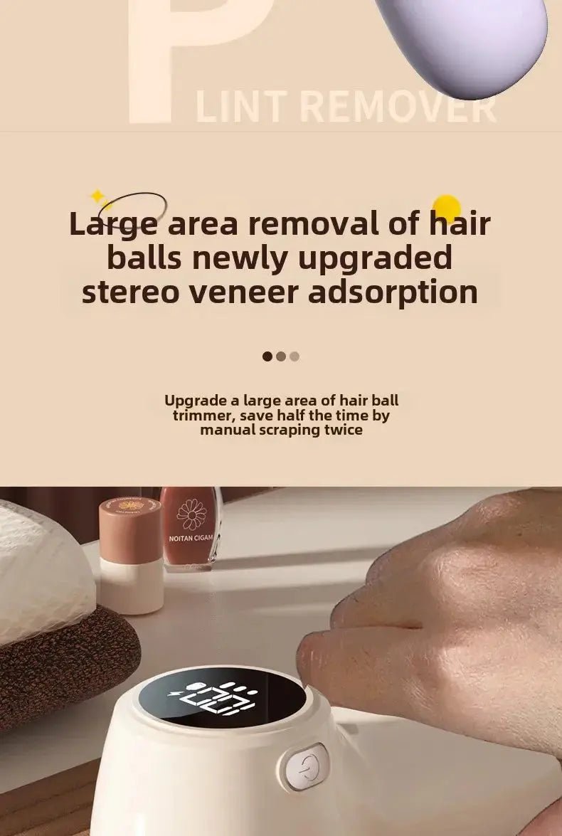 Portable Rechargeable Fabric Shaver New Lint Remover for Clothes Sweaters and Sofas Quickly Removes Lint & Pills Home Essential - Lacatang Shop