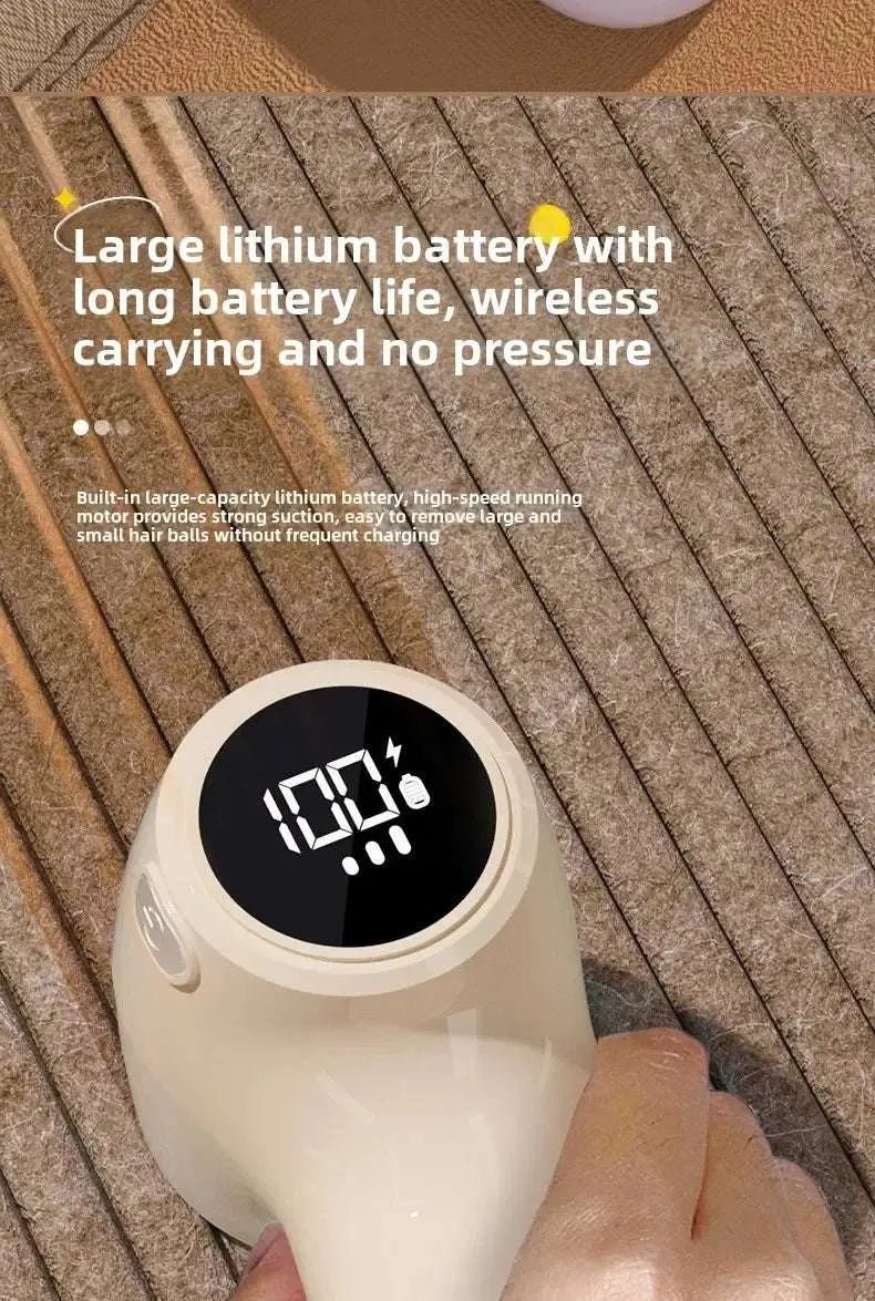 Portable Rechargeable Fabric Shaver New Lint Remover for Clothes Sweaters and Sofas Quickly Removes Lint & Pills Home Essential - Lacatang Shop