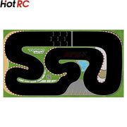 Portable Turbo Racing Rubber Track Mat for 1:76 RC Cars - 160x90cm & 180x80cm Options - Lacatang Shop