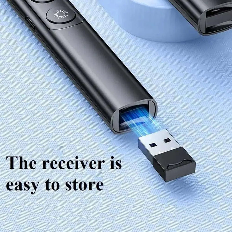 PPt Remote Control Pen With Digital Display S5 /s7/s9 Multifunctional Teaching Wireless Flipper Pointer Pen With Charging Cable - Lacatang Shop