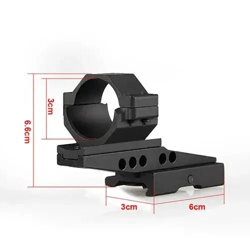 PPT Tactical airsoft air guns riflescope mount 30mm ring rifle scope mount for 20mm hunting accessories GZ24 - 0001 - Lacatang Shop