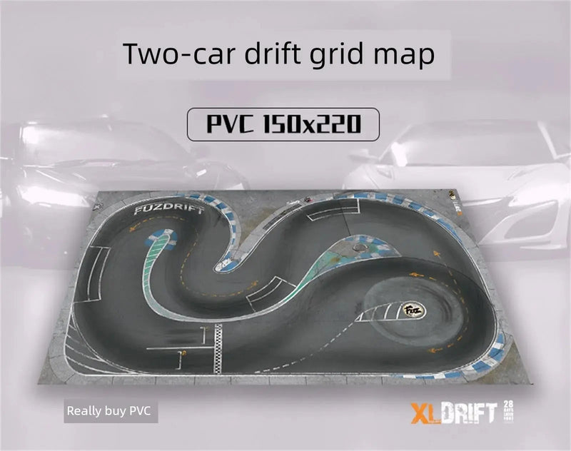 Professional Mini Drift Track - Jingshang Artificial Racing Map - Lacatang Shop