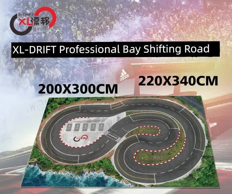 Professional Mini Drift Track - Jingshang Artificial Racing Map - Lacatang Shop