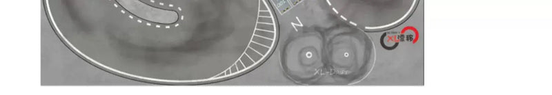 Professional Mini Drift Track - Jingshang Artificial Racing Map - Lacatang Shop