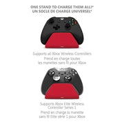 Pulse Red Universal Xbox Pro Charging Stand with 1100 Mah Rechargeable Battery, Charging Station for Xbox Series XS and Xbox One - Lacatang Shop