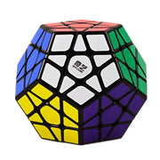 QIYI Stickerless Megaminx Magic Cube - Professional 12 - Sided Speed Puzzle for Kids Educational Toy - Lacatang Shop