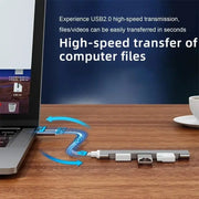 QuadConnect USB 3.0 Hub - Speedy Type - C Splitter - Lacatang Shop