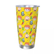 R - Rugrats 20oz Stainless Steel Insulated Thermal Coffee Car Cup Cold Hot Mugs Vacuum Flask - Lacatang Shop