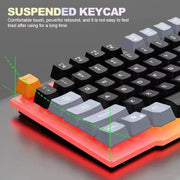 RAIKU T26 Wired 104 Keys Membrane Keyboard And Mouse Suit Kinds of Colorful Lighting Gaming and Office For Windows and IOS - Lacatang Shop