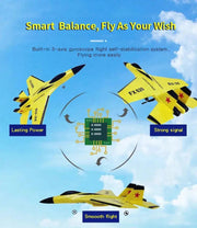 RC Aircraft SU - 35 Plane 2.4G Radio Glider Remote Control Fighter Plane - Lacatang Shop