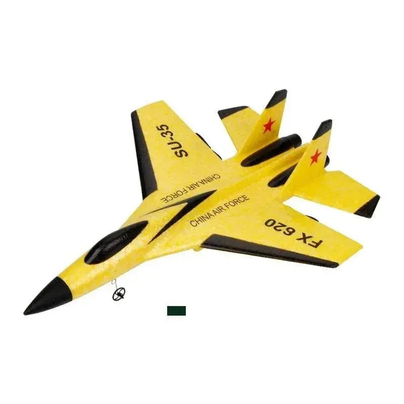 Rc Foam Aircraft Su - 35 Plane 2.4g Radio Control Glider Remote Control - Lacatang Shop