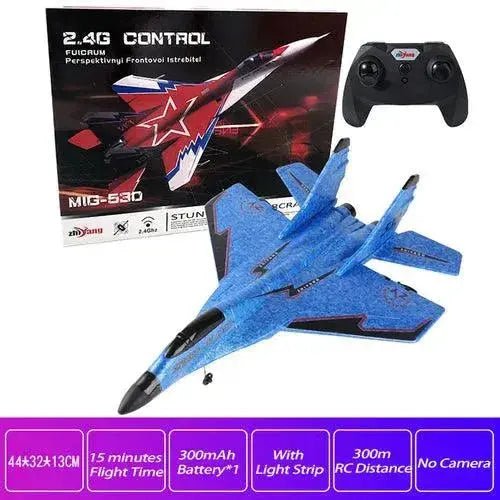 Rc Foam Aircraft Su - 35 Plane 2.4g Radio Control Glider Remote Control - Lacatang Shop