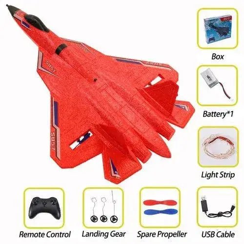 Rc Foam Aircraft Su - 35 Plane 2.4g Radio Control Glider Remote Control - Lacatang Shop
