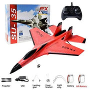 Rc Foam Aircraft Su - 35 Plane 2.4g Radio Control Glider Remote Control - Lacatang Shop