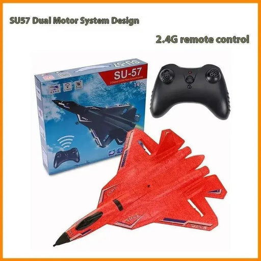 Rc Foam Aircraft Su - 35 Plane 2.4g Radio Control Glider Remote Control - Lacatang Shop