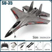 RC Foam Aircraft SU - 35 Plane 2.4G Radio Control Glider Remote Control - Lacatang Shop