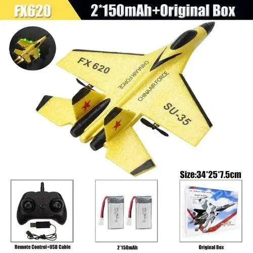 RC Foam Aircraft SU - 35 Plane 2.4G Radio Control Glider Remote Control - Lacatang Shop