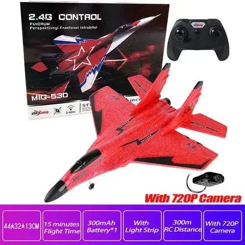 Rc Foam Aircraft Su - 35 Plane 2.4g Radio Control Glider Remote Control - Lacatang Shop