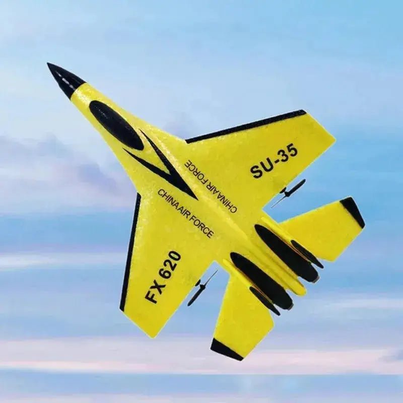 Rc Foam Aircraft Su - 35 Plane 2.4g Radio Control Glider Remote Control - Lacatang Shop